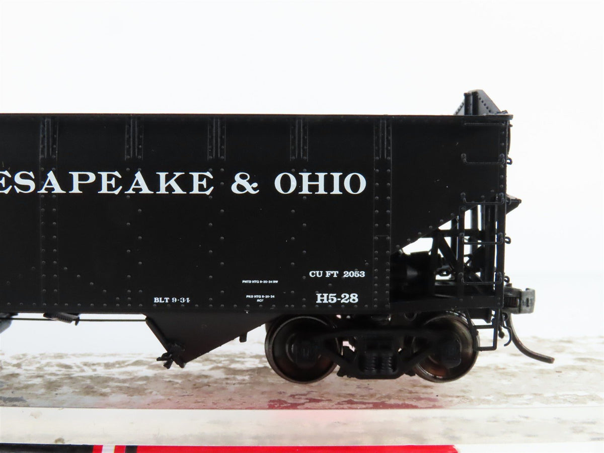 HO Scale InterMountain 47167-07* C&amp;O Chesapeake &amp; Ohio 2-Bay Open Hopper #121426