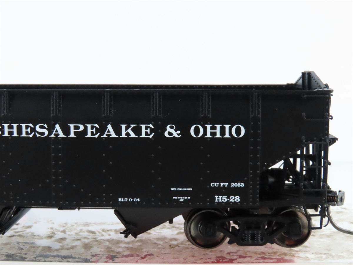 HO Scale InterMountain 47167-08* C&amp;O Chesapeake &amp; Ohio 2-Bay Open Hopper #121581