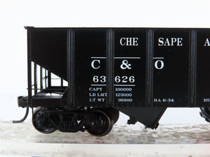 HO Scale InterMountain T452905-11 C&O Chesapeake & Ohio 2-Bay Open Hopper #63626