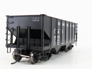 HO Scale InterMountain T452905-11 C&O Chesapeake & Ohio 2-Bay Open Hopper #63626