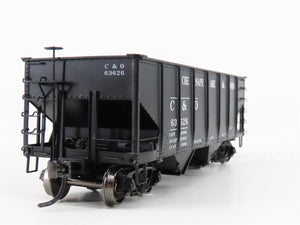 HO Scale InterMountain T452905-11 C&O Chesapeake & Ohio 2-Bay Open Hopper #63626
