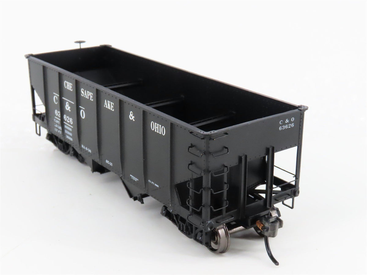 HO Scale InterMountain T452905-11 C&amp;O Chesapeake &amp; Ohio 2-Bay Open Hopper #63626