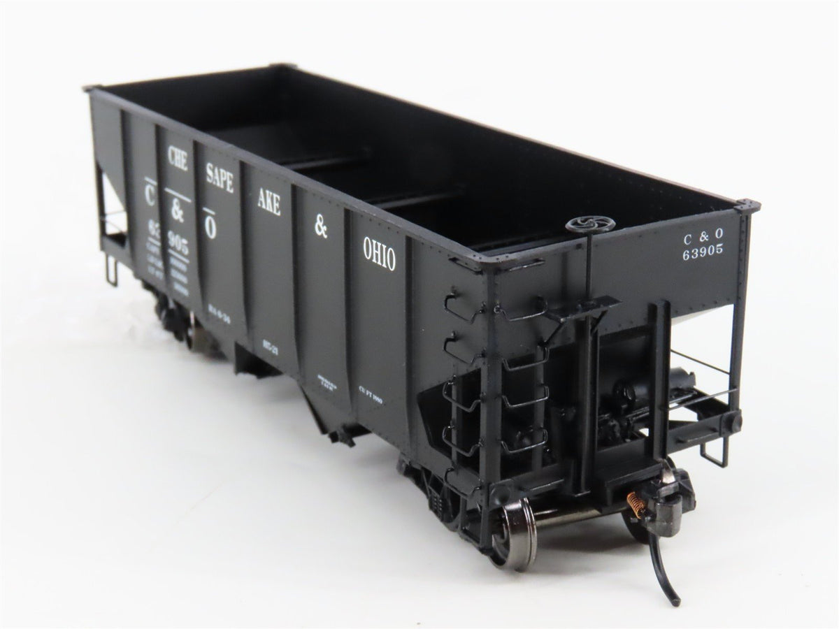 HO Scale InterMountain T452905-12 C&amp;O Chesapeake &amp; Ohio 2-Bay Open Hopper #63905