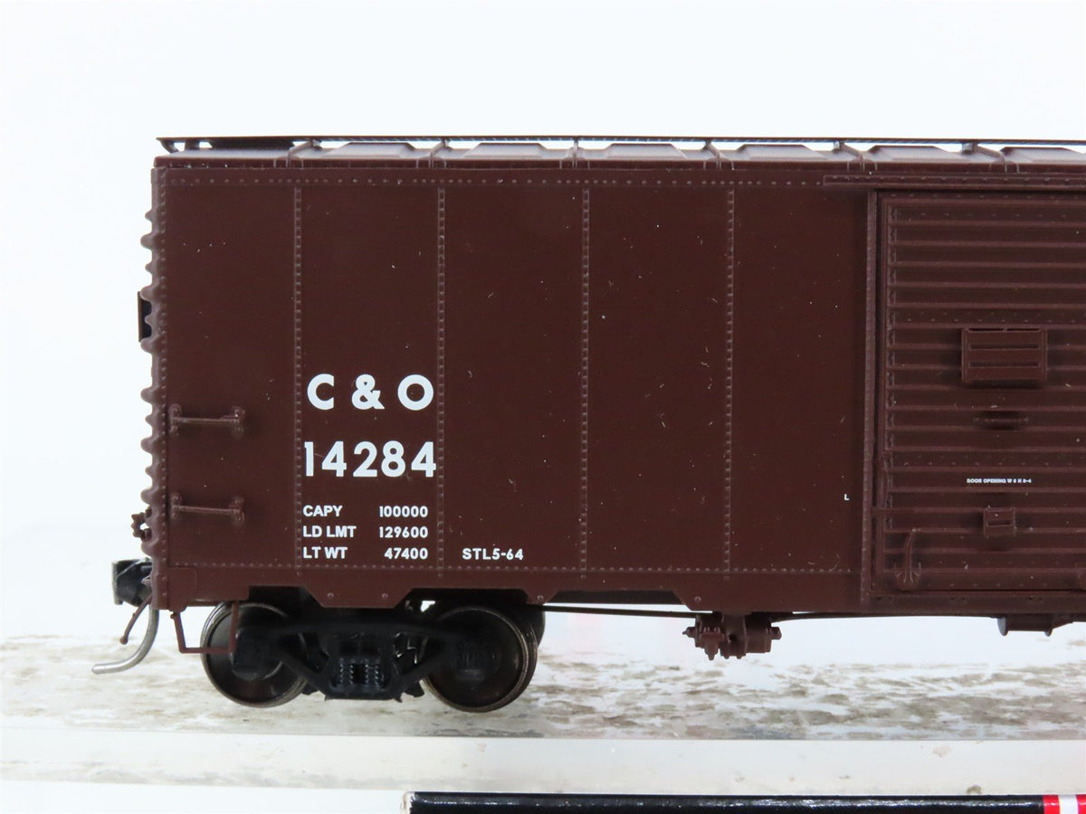 HO InterMountain 45781-02* C&amp;O Chesapeake &amp; Ohio Single Door Box Car #14284
