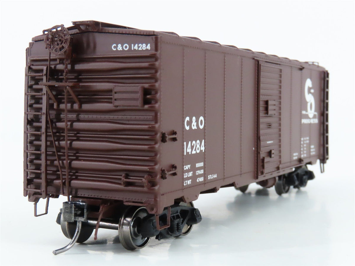 HO InterMountain 45781-02* C&amp;O Chesapeake &amp; Ohio Single Door Box Car #14284