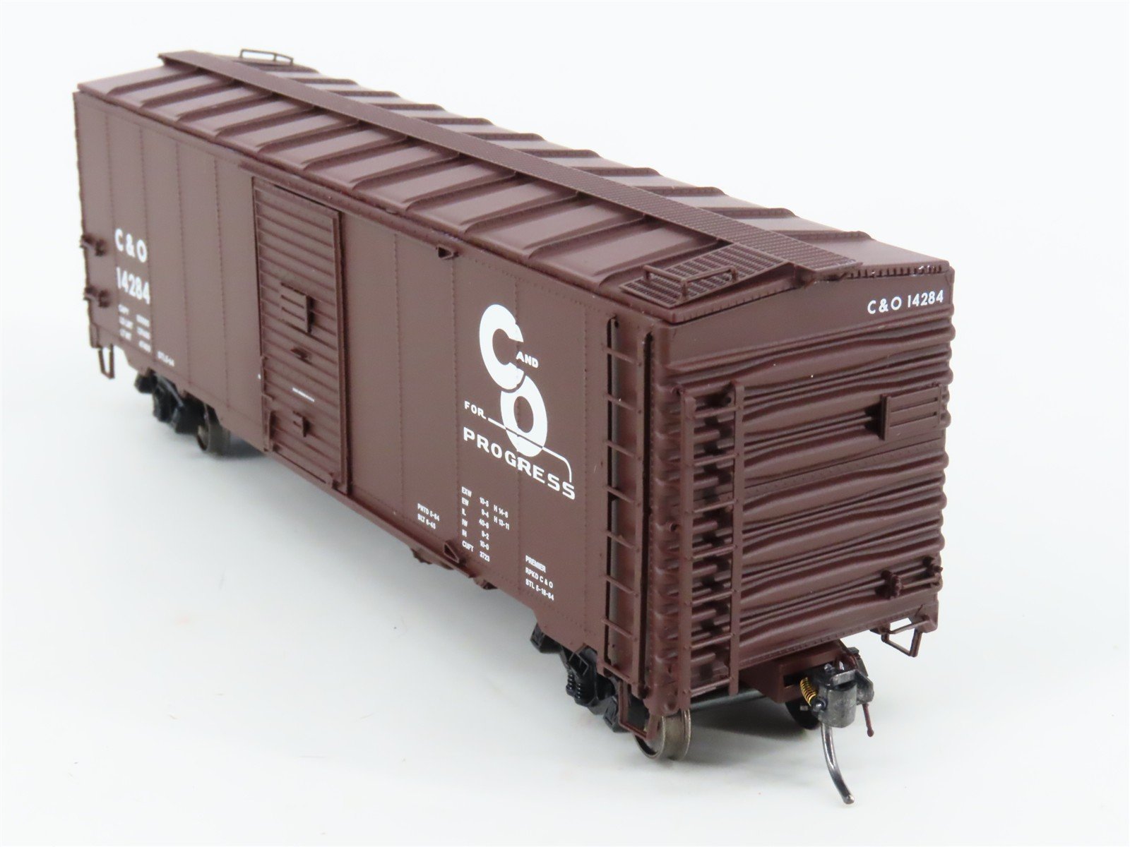 HO InterMountain 45781-02* C&O Chesapeake & Ohio Single Door Box Car #14284