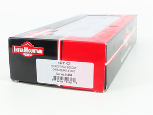 HO InterMountain 45781-02* C&O Chesapeake & Ohio Single Door Box Car #14284