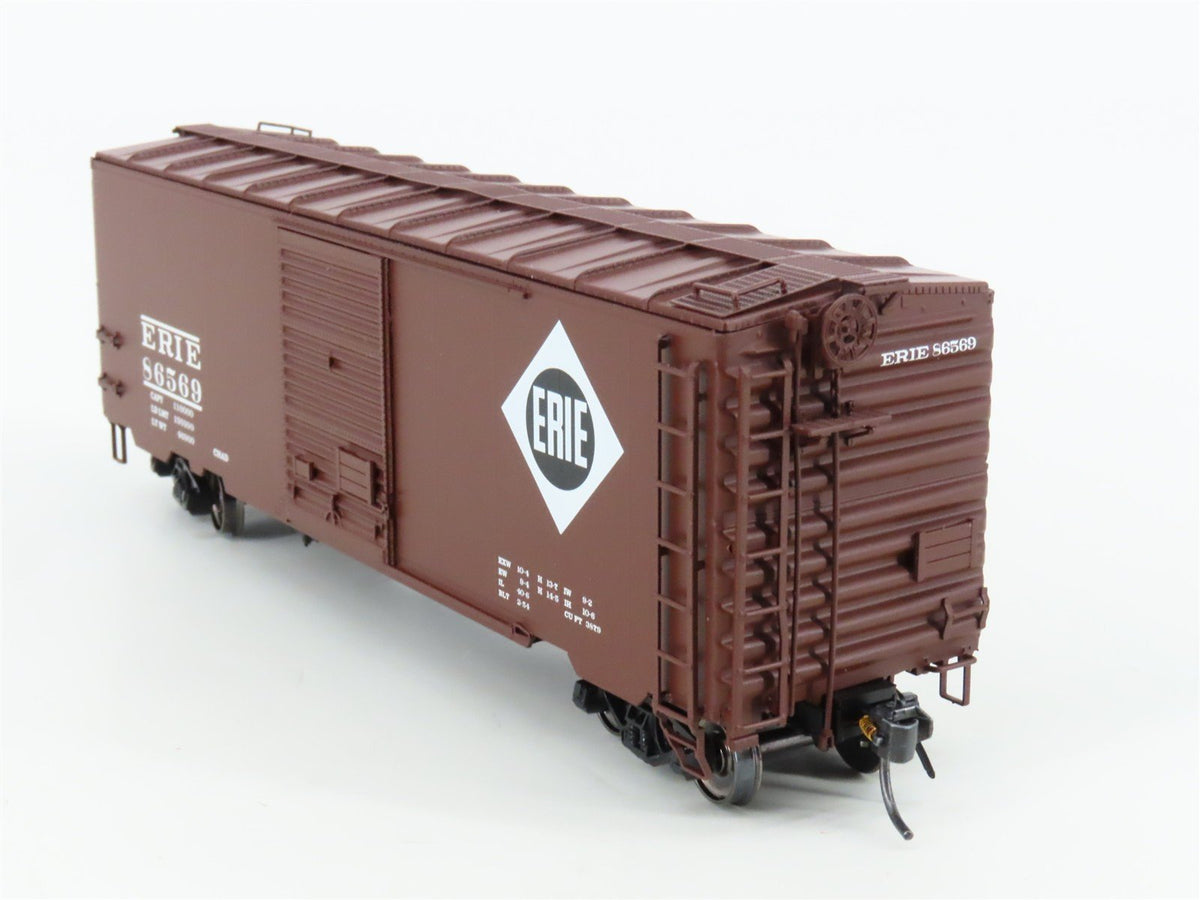 HO Scale InterMountain 45452-21* ERIE Railroad 40&#39; Single Door Box Car #86569