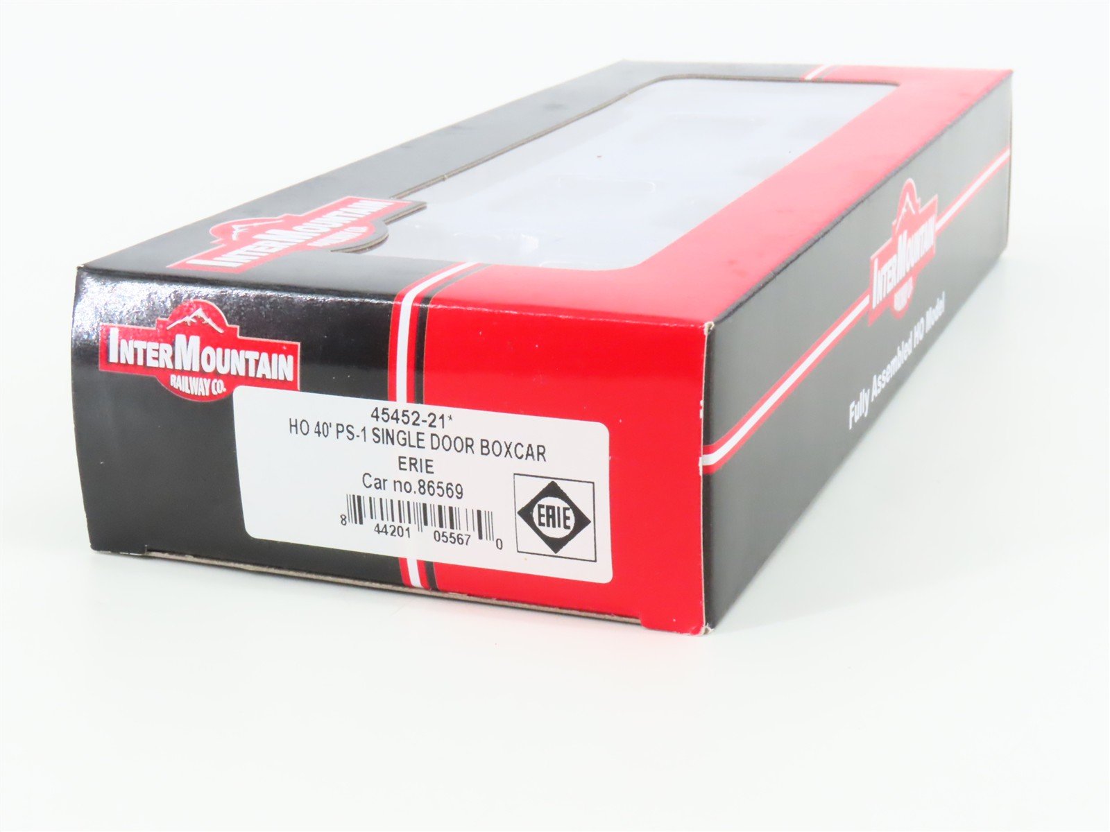 HO Scale InterMountain 45452-21* ERIE Railroad 40' Single Door Box Car #86569