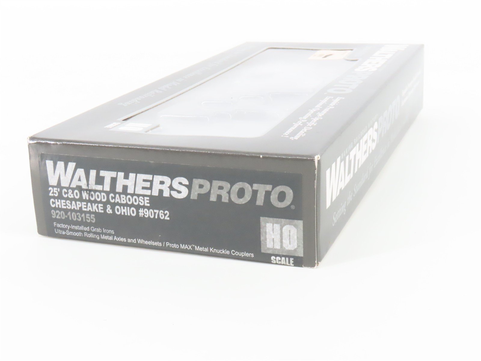 HO Scale Walthers Proto 920-103155 C&O Chesapeake & Ohio 25' Caboose #90762
