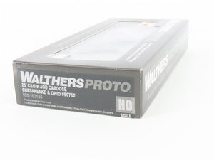 HO Scale Walthers Proto 920-103155 C&O Chesapeake & Ohio 25' Caboose #90762