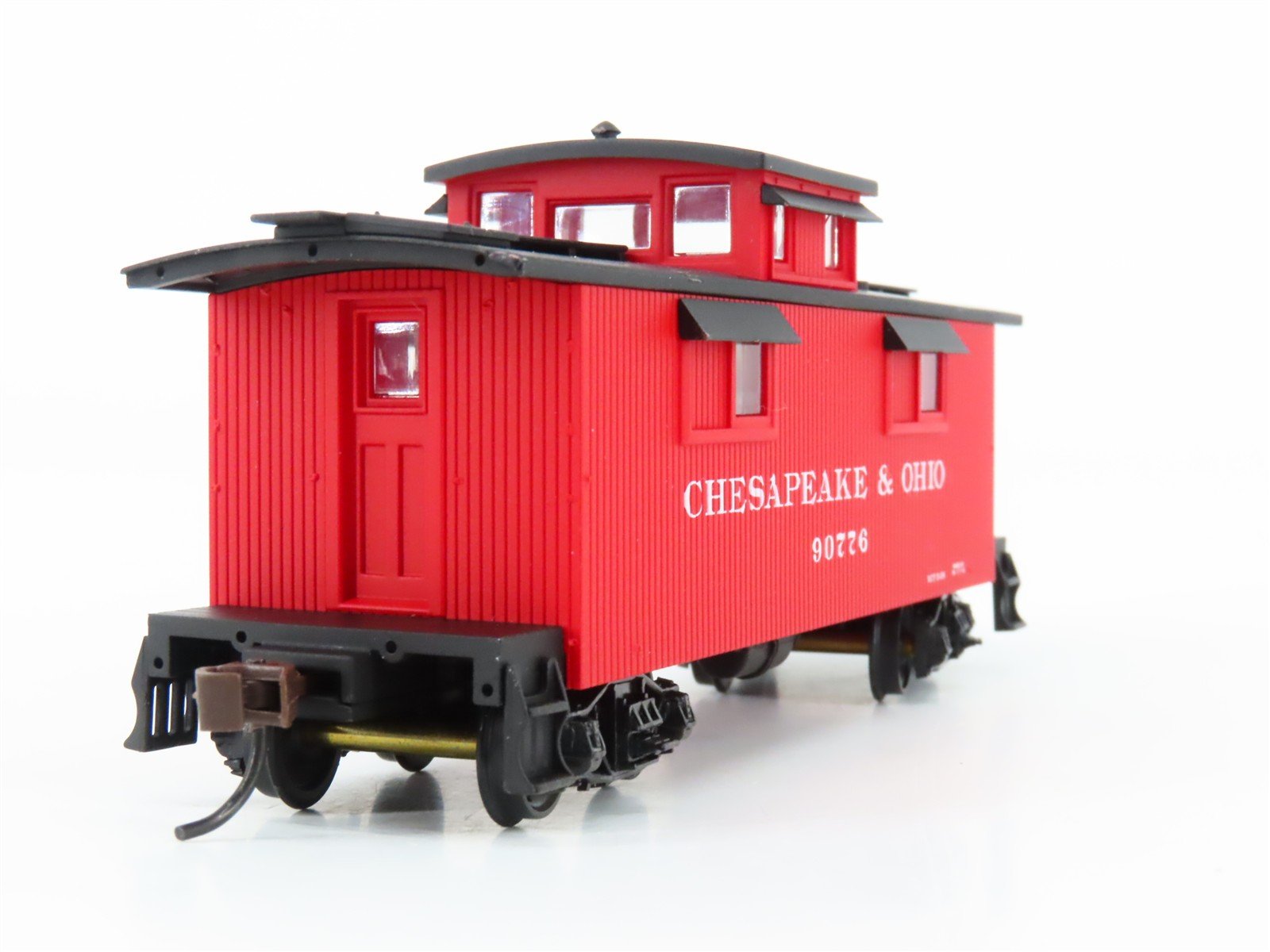 HO Scale Walthers 932-7521 C&O Chesapeake & Ohio 25' Wood Caboose #90776