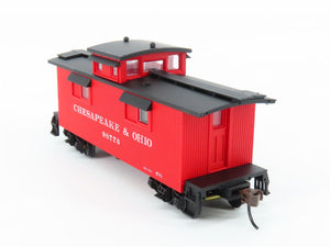 HO Scale Walthers 932-7521 C&O Chesapeake & Ohio 25' Wood Caboose #90776