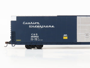 HO Scale Walthers 932-23504 C&O Chesapeake & Ohio 86' Hi-Cube Box Car 2-Pack