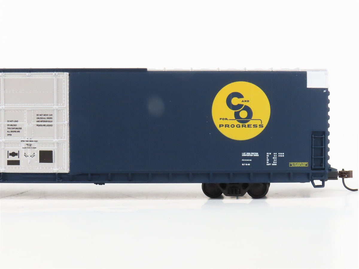 HO Scale Walthers 932-23504 C&amp;O Chesapeake &amp; Ohio 86&#39; Hi-Cube Box Car 2-Pack