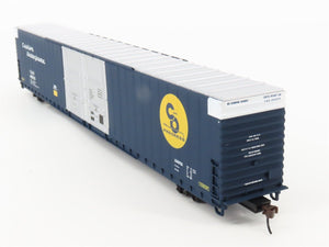 HO Scale Walthers 932-23504 C&O Chesapeake & Ohio 86' Hi-Cube Box Car 2-Pack