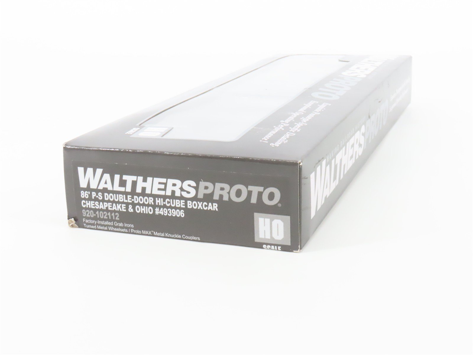 HO Scale Walthers Proto 920-102112 C&O Chesapeake & Ohio 86' Box Car #493906