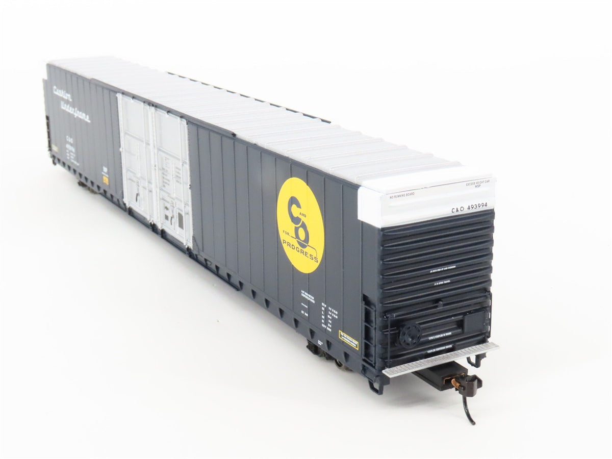 HO Scale Walthers Proto 920-102114 C&amp;O Chesapeake &amp; Ohio 86&#39; Box Car #493994