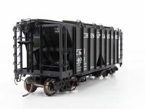 HO Scale InterMountain 48601-01* C&O Chesapeake & Ohio 2-Bay Hopper #400