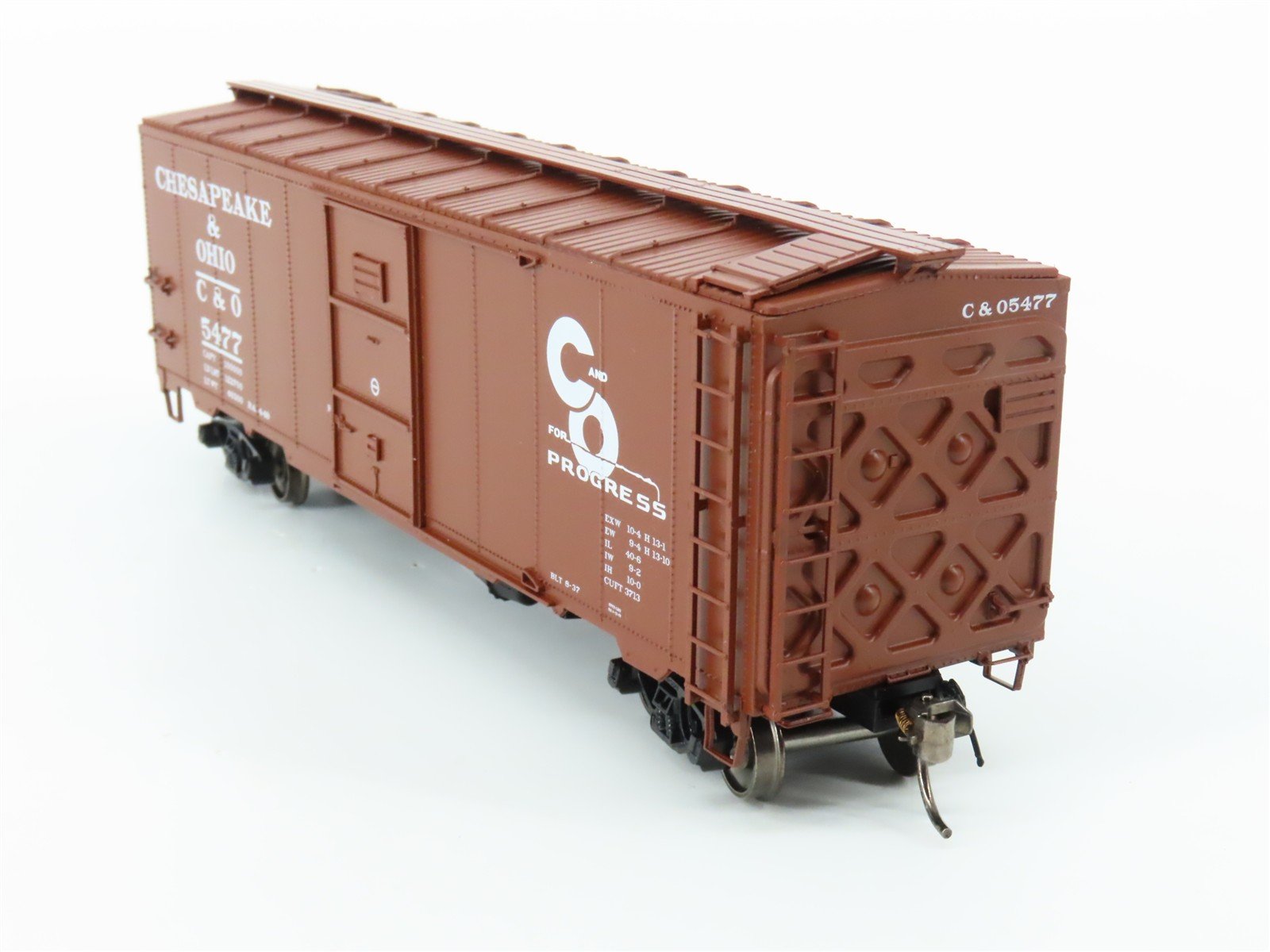 HO Scale InterMountain 45794-05 C&O Chesapeake & Ohio Railroad 40' Box Car #5477