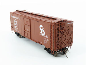 HO Scale InterMountain 45794-05 C&O Chesapeake & Ohio Railroad 40' Box Car #5477