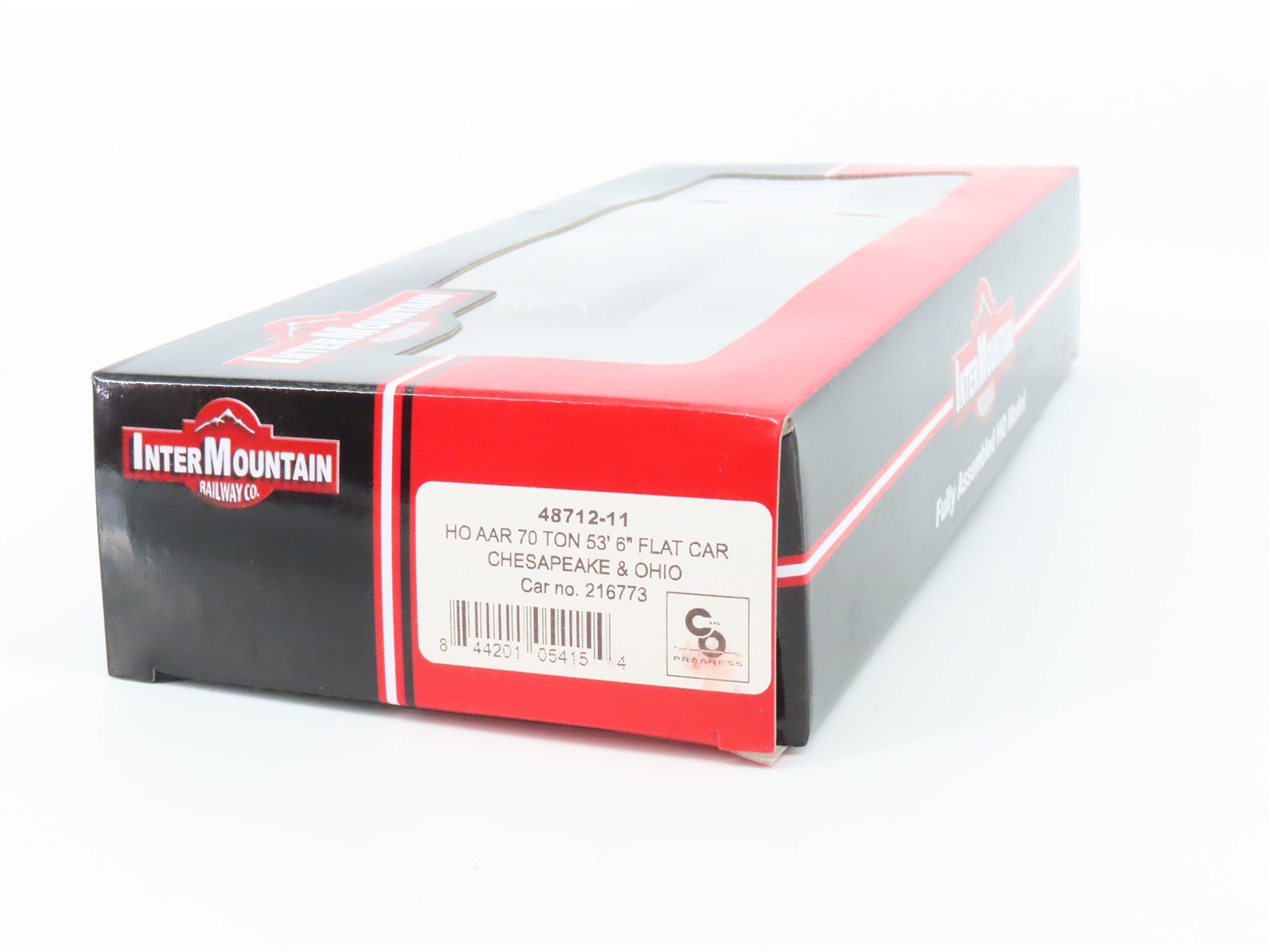 HO Scale InterMountain 48712-11 C&O Chesapeake & Ohio 53' 6