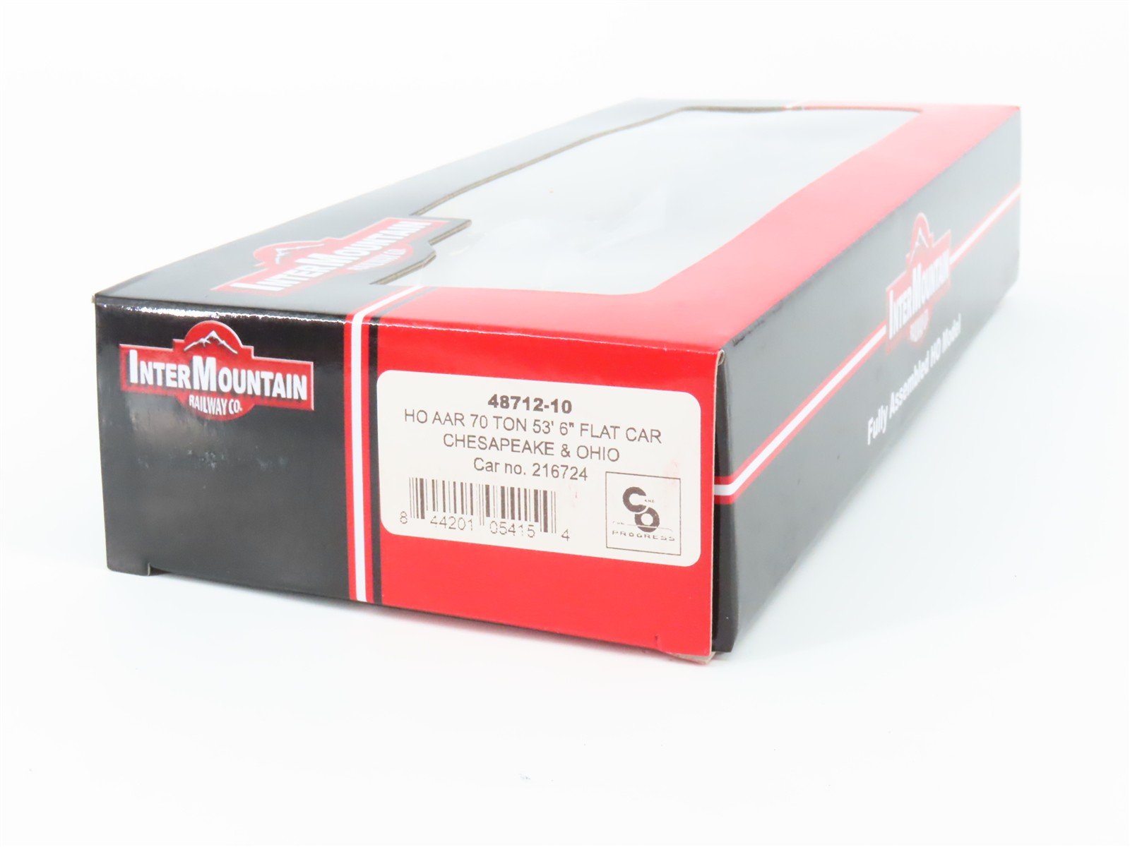 HO Scale InterMountain 48712-10 C&O Chesapeake & Ohio 53' 6