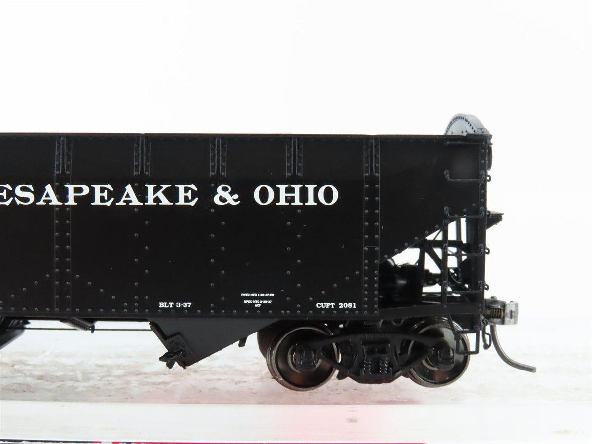 HO Scale InterMountain 47155-07* C&amp;O Chesapeake &amp; Ohio 2-Bay Hopper #133010