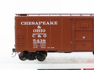 HO Scale InterMountain 45794-03 C&O Chesapeake & Ohio Progress 40' Box Car #5438