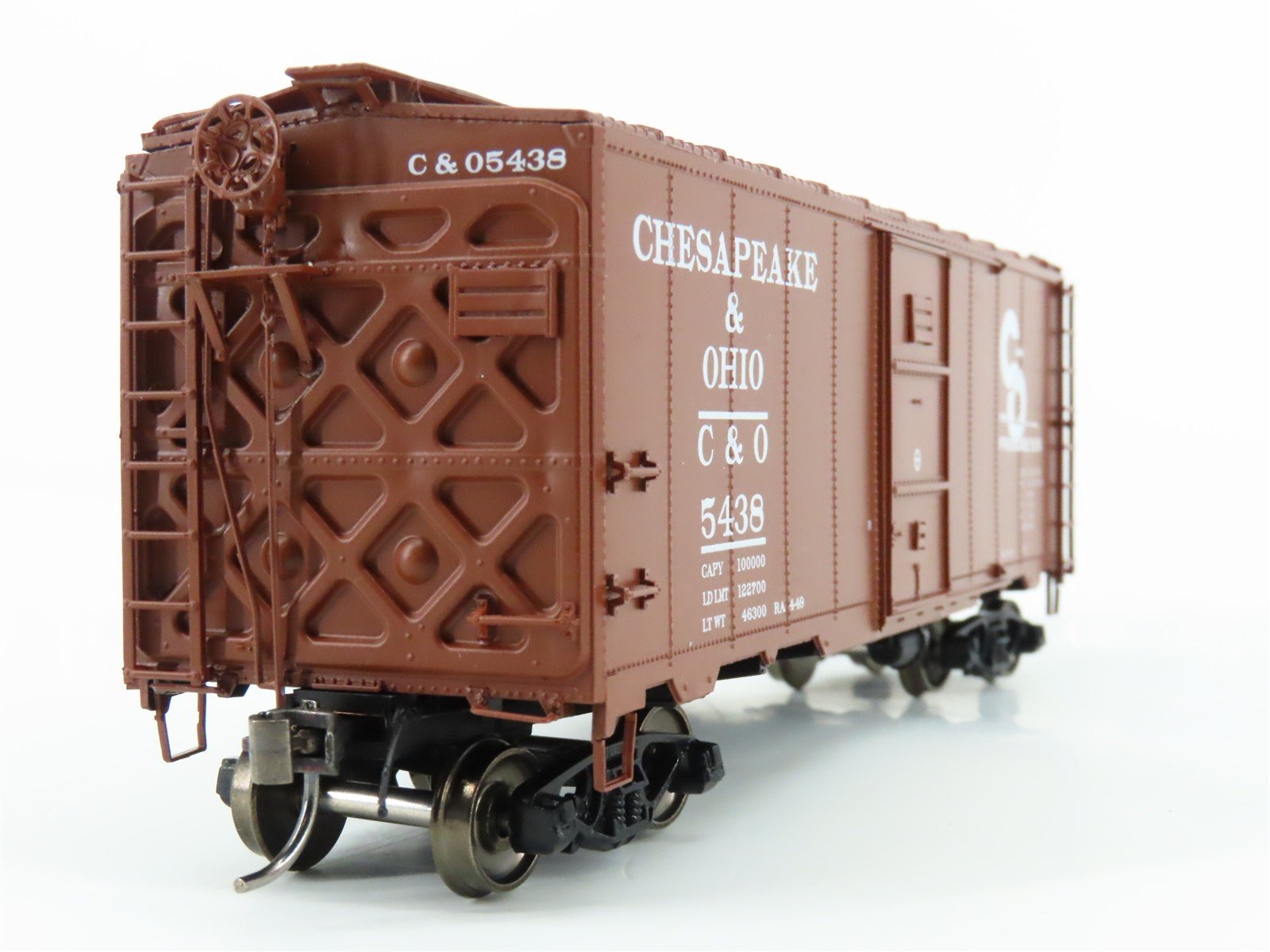HO Scale InterMountain 45794-03 C&O Chesapeake & Ohio Progress 40' Box Car #5438