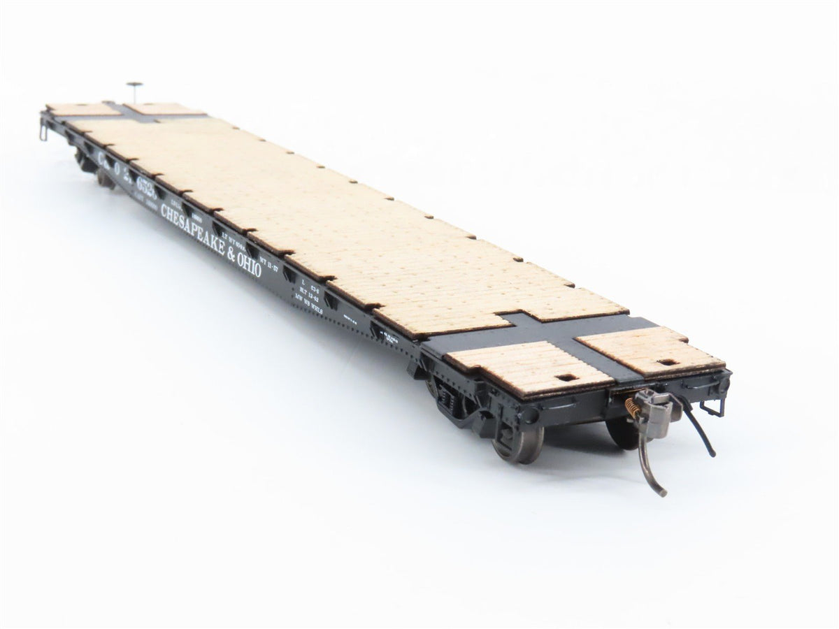 HO Scale InterMountain 48712-07 C&amp;O Chesapeake &amp; Ohio 53&#39; 6&quot; Flat Car #216526