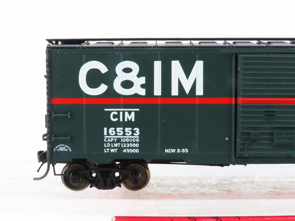 HO Scale InterMountain Y203CIM-02 CIM Chicago &amp; Illinois Midland Box Car #16553