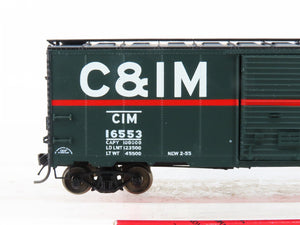 HO Scale InterMountain Y203CIM-02 CIM Chicago & Illinois Midland Box Car #16553