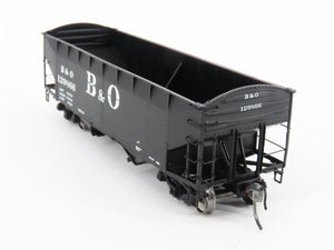 HO Scale InterMountain 47178-04* B&O Baltimore & Ohio 2-Bay Hopper #129866