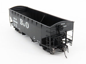 HO Scale InterMountain 47178-04* B&O Baltimore & Ohio 2-Bay Hopper #129866