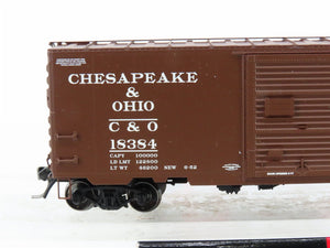 HO Scale InterMountain 45489-05* C&O Chesapeake & Ohio 40' Box Car #18384