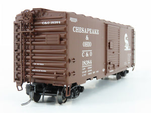 HO Scale InterMountain 45489-05* C&O Chesapeake & Ohio 40' Box Car #18384