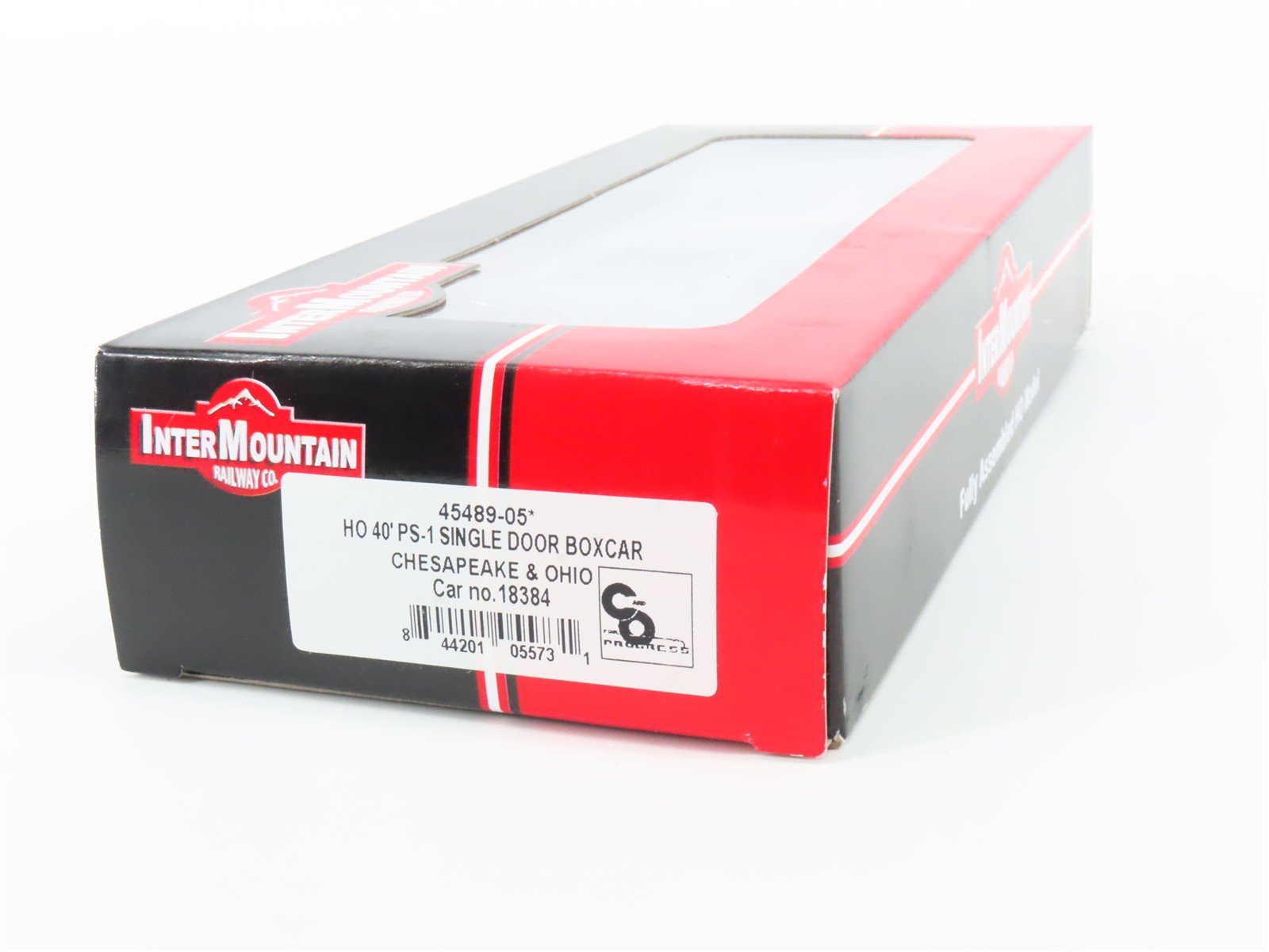 HO Scale InterMountain 45489-05* C&O Chesapeake & Ohio 40' Box Car #18384