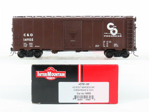 HO Scale InterMountain 45781-06* C&O Chesapeake & Ohio Progress Box Car #14955