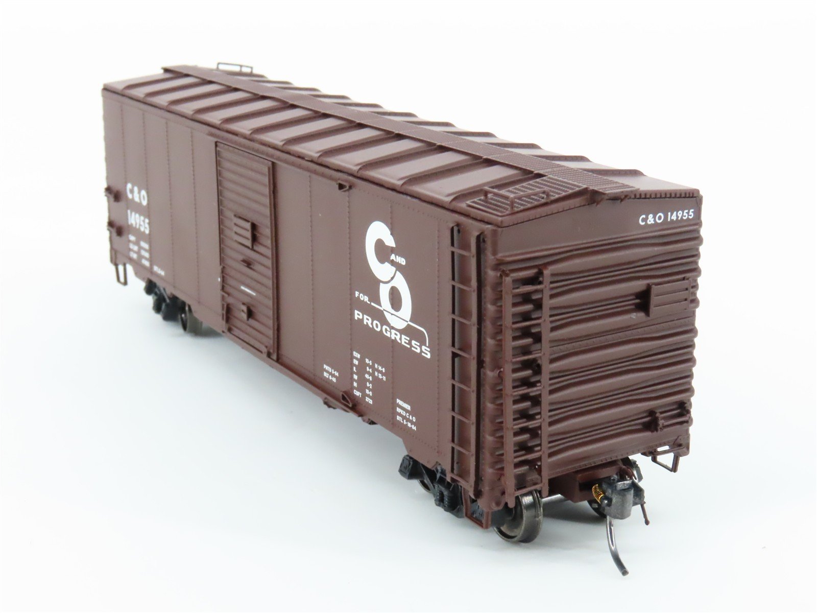 HO Scale InterMountain 45781-06* C&O Chesapeake & Ohio Progress Box Car #14955