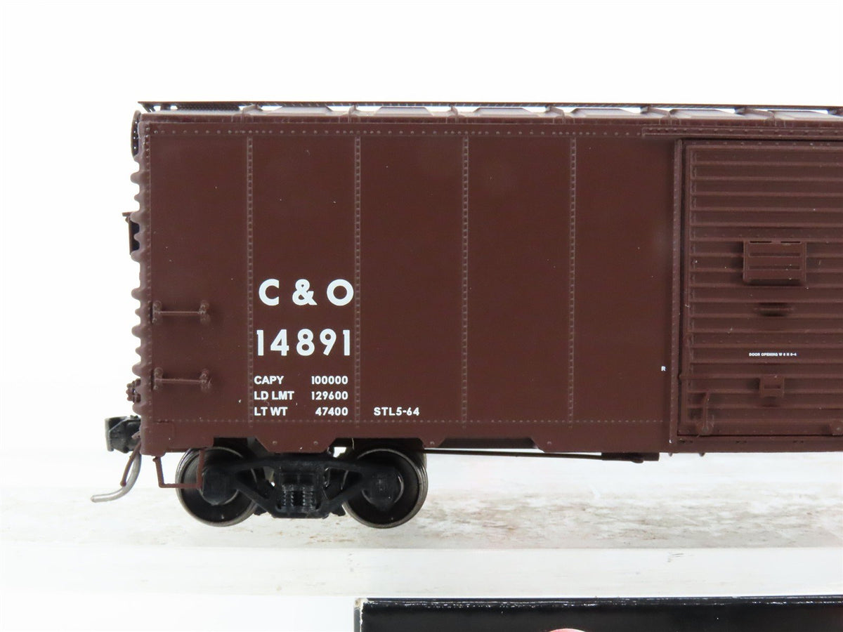 HO Scale InterMountain 45781-05* C&amp;O Chesapeake &amp; Ohio Progress Box Car #14891