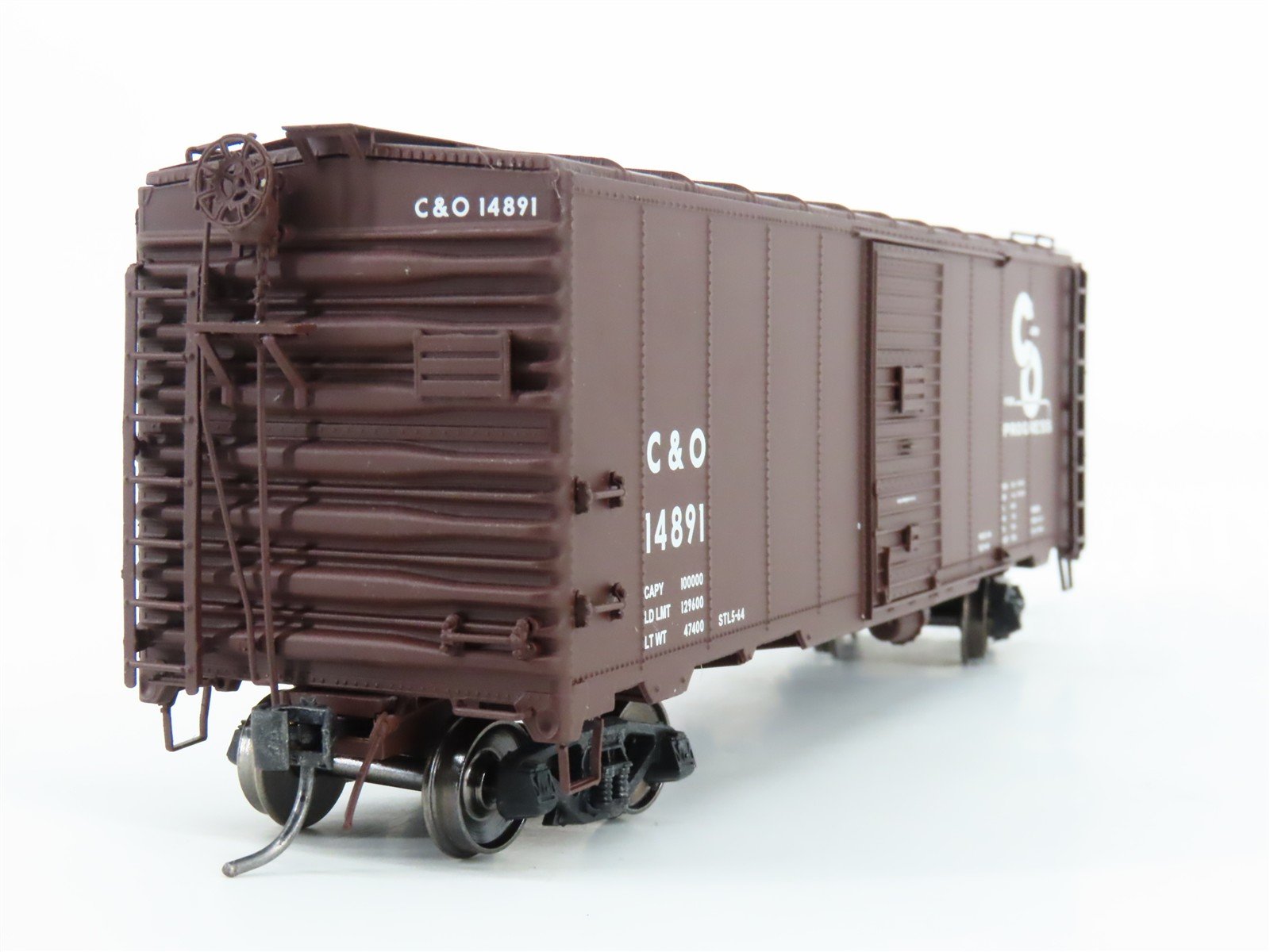 HO Scale InterMountain 45781-05* C&O Chesapeake & Ohio Progress Box Car #14891
