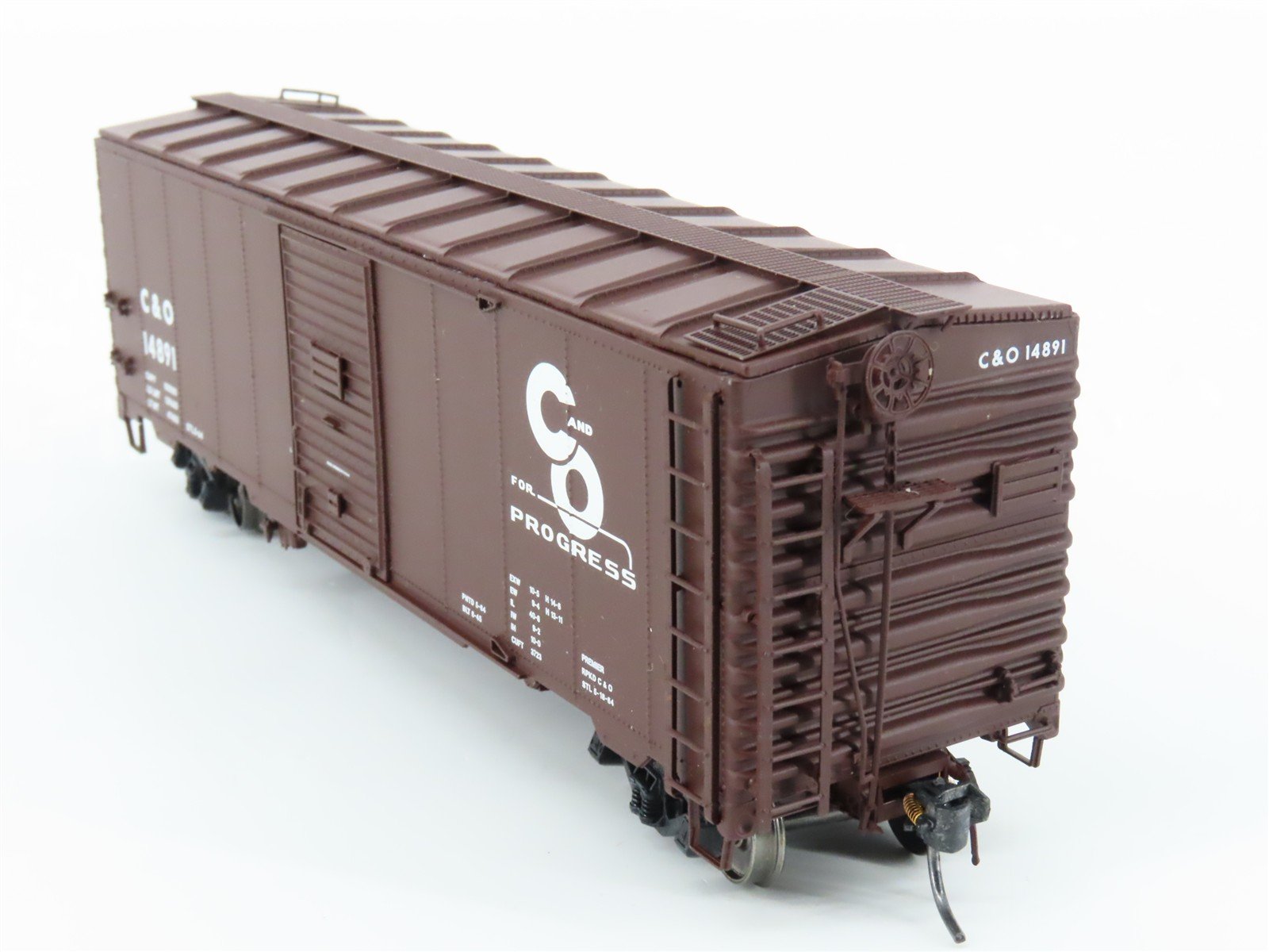 HO Scale InterMountain 45781-05* C&O Chesapeake & Ohio Progress Box Car #14891