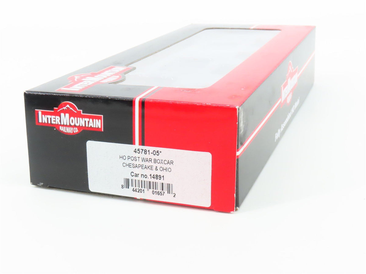 HO Scale InterMountain 45781-05* C&amp;O Chesapeake &amp; Ohio Progress Box Car #14891