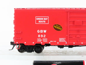 HO Scale InterMountain 45486-06* GBW Green Bay Route Packers 40' Box Car #892