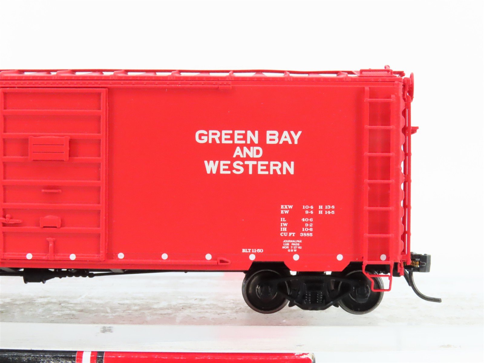 HO Scale InterMountain 45486-06* GBW Green Bay Route Packers 40' Box Car #892
