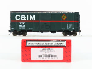 HO Scale InterMountain YesterYear Y203CIM-05 C&IM Railroad 40' Box Car #16648