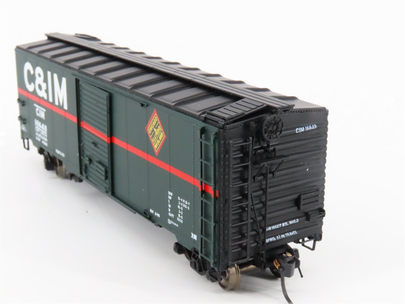HO Scale InterMountain YesterYear Y203CIM-05 C&IM Railroad 40' Box Car #16648