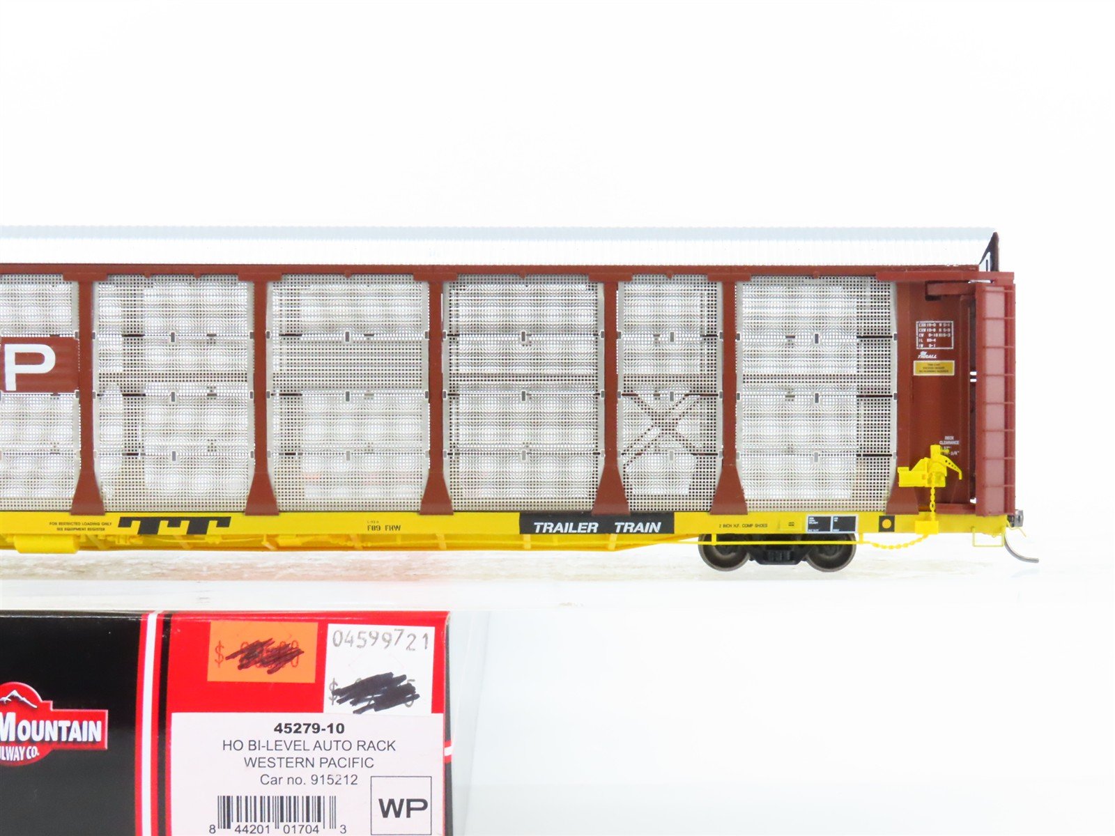 HO InterMountain 45279-10 TTGX WP Western Pacific Bi-Level Auto Rack #915212