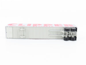 HO Scale Athearn Genesis ATHG70740 Trailer Train 89' Flat Car w/ 45' Trailer